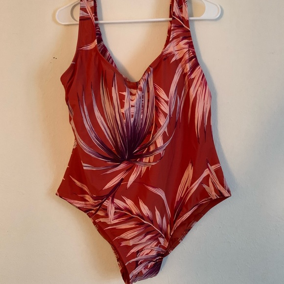 Kona Sol Other - SOLD | Orange Tropical One-piece Swimsuit